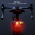 thumbnail image 3 of Turn Signal Light Bicycle LED Indicator With Wireless For Mountain road Riding, 3 of 12