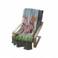 thumbnail image 3 of Circus Soft Flannel Fleece Throw Blanket, Carnival Many Rides and Shops Illustration Landscape Cloudy Sky View Print, Cozy Plush for Indoor and Outdoor Use, 50" x 70", Multicolor, by Ambesonne, 3 of 5