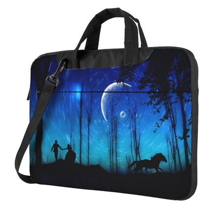 Blue Forest Laptop Bag, 13 inch Laptop or Tablet, Business Casual Laptop Bag
