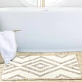 thumbnail image 2 of Textured Diamond Bath Rug Yellow, Colorado, 2 of 7