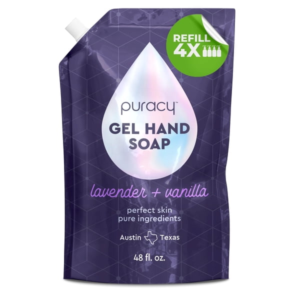 Puracy Organic Hand Soap, Professional Hand Washers We've All Become, Moisturizing Natural Gel Hand Wash Soap, Liquid Hand Soap Refills for Soft Skin