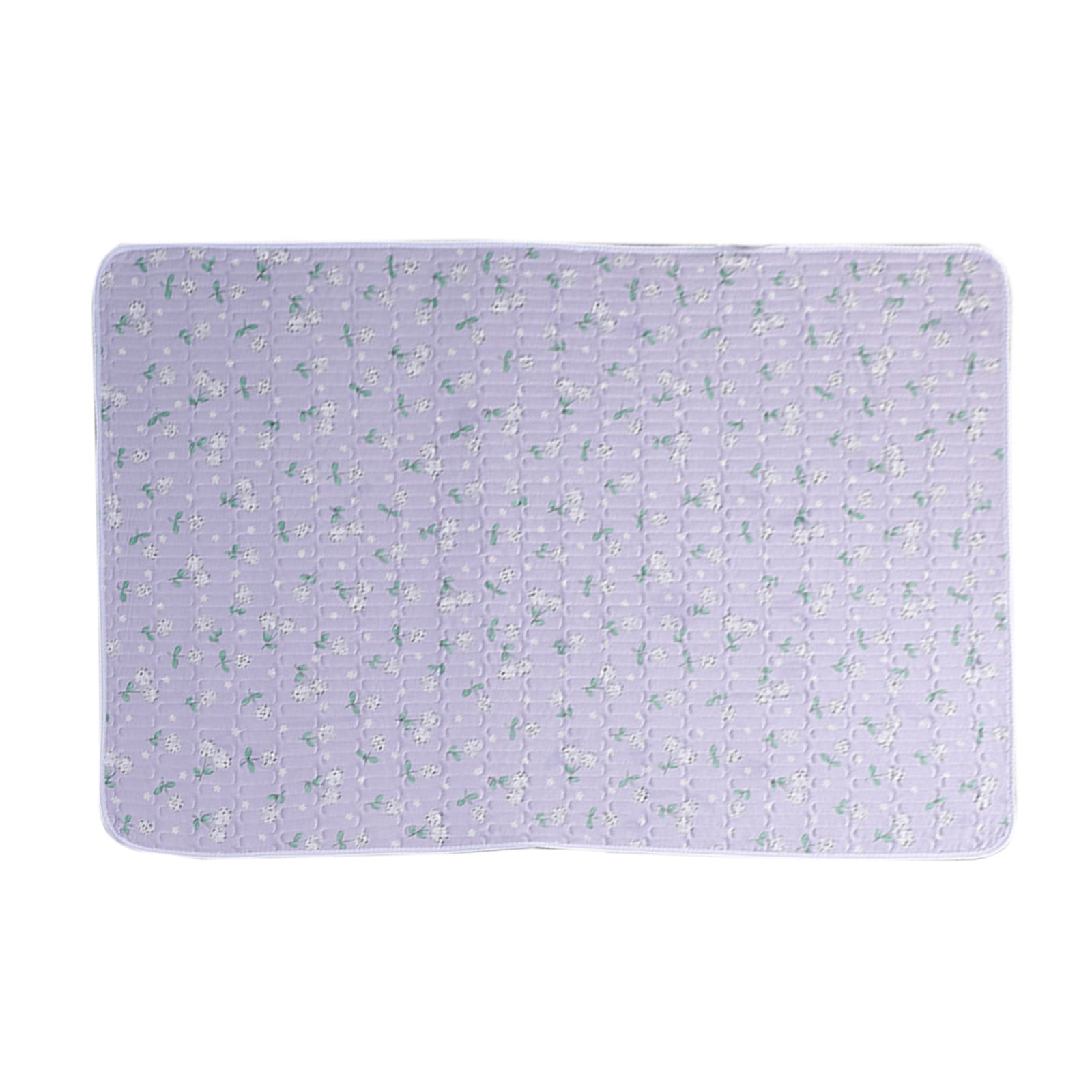 Merryso Waterproof Washable Cotton Bed Pad 59”x39.37”, Multi-Layer Non-Slip for Elderly Incontinence, Chi-ld Bedwetting & Home Use
