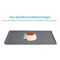 thumbnail image 6 of Silicone Pet Feeding Mat Anti-Slip Dog Cat Food Water Bowl Mats Non-Stick Spill Proof Waterproof Pet Placemat for Dogs Cats, 6 of 10