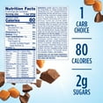 thumbnail image 6 of Glucerna Mini Treat Bars, To Help Manage Blood Sugar, Chocolate Caramel, 0.70 oz, 6 Count, 6 of 9