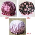 thumbnail image 3 of Cateissary Impermeable a prueba de polvo Baño Peluquería Cocina Ducha Elasticidad Espesor Protector Escudo Protección Cubierta Cap Sombrero Juegos de accesorios de baño No.01 Cateissary JJ9682-01, 3 of 6