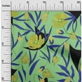 thumbnail image 2 of oneOone Polyester Spandex Light Green Fabric Floral Quilting Supplies Print Sewing Fabric By The Yard 56 Inch Wide, 2 of 6