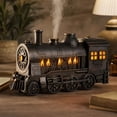 thumbnail image 3 of Christmas Train Diffuser, Vintage Steam Train Essential Oil Diffuser, Cool Mist Aromatherapy Diffuser with Timer for Home, Office, Birthday and Holiday Gift, 3 of 8