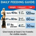 thumbnail image 5 of Bark&Spark Coprophagia Deterrent Chews for Dogs - Stop Poop Eating - Probiotics, Enzymes & Digestive Health - Chicken (120 ct), 5 of 6