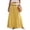 Yellow #06, variant on Boho Maxi Skirts for Women 2026 Summer Cute Flowy Long Skirts Flared A Line Elastic Waist Beach Vacation Resort XL