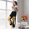 thumbnail image 5 of Fuzoiu Hello Spring Sunflower Gnomes Print Women's Pajama Pants,Lounge Pants with Drawstring and Pockets, Casual Pjs Sleep Bottoms, Women's Sleep Pants-Medium, 5 of 6