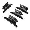 thumbnail image 4 of Clips De Cabello, 12 Piezas De Abrazaderas De Seccionamiento De Cabello Negro Con Manija Antideslizan, 4 of 7
