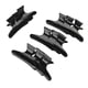 thumbnail image 2 of Juego de 12 pinzas para el pelo con forma de mariposa negra, pinzas para el pelo, herramienta de peluquería, 2 of 14