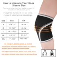 Knee Sleeves (Pair) 7MM Neoprene Compression Knee Braces for Heavy