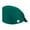 Dark Green, variant on Professional Button Back Work Cap - Unisex Solid Scrub Hat for Medical, Chef, Laboratory and Salon Use
