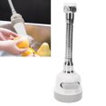 thumbnail image 1 of Faucet Adapter, 360 Degree Sink Aerator Head Faucet Sprayer Attachment Kitchen Sink Sprayer Head Water Saving Filter  For Round Faucets, 1 of 8