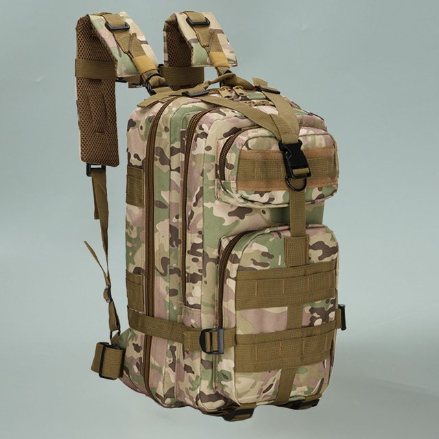 Mochila para exteriores Mochila para senderismo de montaña Camuflaje Gran capacidad Bolsillos múltip Abanopi Mochila deportiva