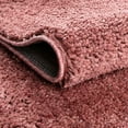 thumbnail image 5 of Rugs.com Jill Zarin Shaggy Chic Collection Rug – 10' Round Pomegranate Red Shag Rug Perfect For Kitchens, Dining Rooms, 5 of 9