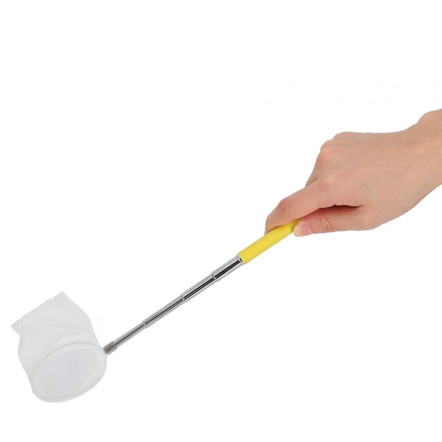 Filet Rétractable pour la Pêche aux Crevettes, Filet de Pêche aux Crevettes Portable en Acier Inoxydable avec Poignée Ergonomique, pour la Pêche aux Crevettes