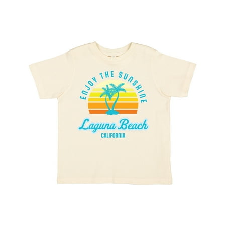 

Inktastic Summer Enjoy the Sunshine Laguna Beach California in Blue Gift Toddler Boy or Toddler Girl T-Shirt