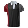 thumbnail image 3 of Sngxgn Men's Cotton Polo Short Sleeve T-Shirt(,XXL), 3 of 5