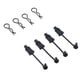 thumbnail image 1 of 4 piezas Clips de carrocería RC Sunnimix para ARA106040T1 ARA106040T2 ARA106042T1 ARA106042T2 ARA106044T1 ARA106044T2 ARA106046 ARA106048 ARA106058T1 ARA106058T2 ARA109001 ARA109011 ARAD80BS ARAD81LG ARAD81LR ARAD83LG ARAD84NW ARAD84SW ARAD88RL ARAD89BB ARAD89LL 1/7 1/8, 1 of 7