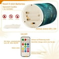 thumbnail image 5 of Yayeee Flameless Candles with Remote Flickering Battery Operated Multi Color Changing, Magical Forest, 5 of 7