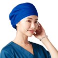 thumbnail image 1 of Solid Color Beautician Chef Gravida Scrub Cap  Bouffant Adjustable Elastic Hat, 1 of 10