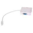 thumbnail image 1 of Adaptador convertidor Mini Dp Vga para accesorios multiusos Blanco CUTICAT Adaptador, 1 of 8