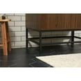 thumbnail image 5 of Elegant Decor Eugene 30" Aluminum MDF Single Bathroom Vanity in Walnut, 5 of 8