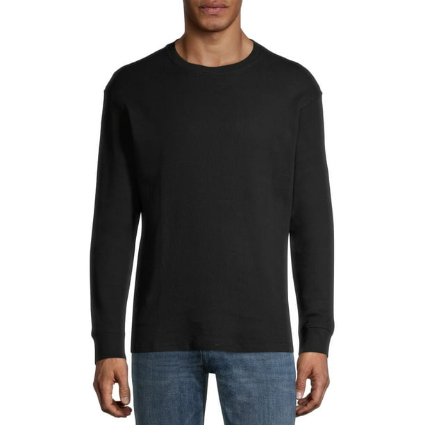 Brooklyn's Best Men's Long Sleeve Crew Neck Thermal Shirt, Sizes SXL