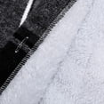 thumbnail image 5 of Women's Plaid Shacket Lightweight Fleece Lined Hooded Jacket Long Sleeve Button Up Winter Coat with Pockets, 5 of 6