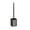 Black, variant on COM1950s Toilet Bowl Cleaners, Toilet Bowl Cleaner, Toilet Brush with Stainless Steel Toilet Bowl Brush Modern and Compact Toilet Cleaner Brush Long Handle Bristles for Bathroom Cleaning