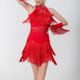 thumbnail image 5 of Vestido de baile latino Salvador fiesta brillante tango club nocturno rojo L, 5 of 10
