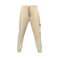 thumbnail image 3 of Pantalones largos de moda para hombre, casuales, de color sólido, con bolsillos y cremallera, cintura elástica, de poliéster., 3 of 8