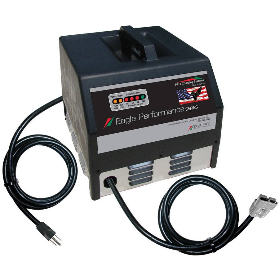 Dual Pro Recreation Series Triple Output Charger, 3Bank/6amp RS3