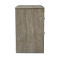 thumbnail image 5 of Signature Design by Ashley Culverbach 2-Drawer Nightstand - Modern Grey Night Stand with USB Charging Ports & Linen-Lined Storage Drawers, 5 of 6