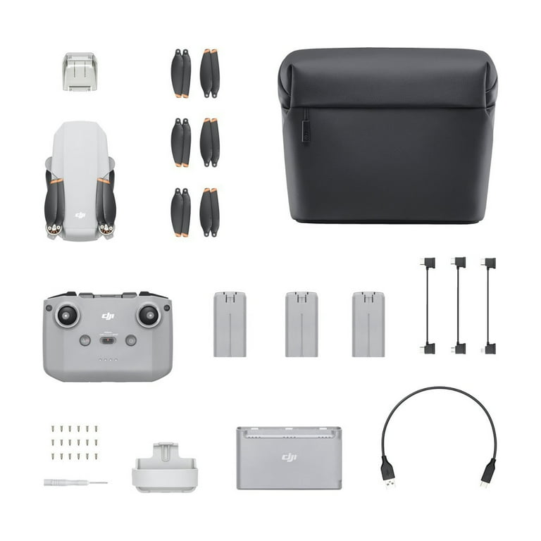 DJI Mini 4K Fly More Combo Drone with Remote Control - Gray