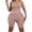 Hot Pink, variant on Women's Bodysuit Open Crotch Design Mid Thigh Length Sleeveless Scoop Neck Tummy Control Butt Lift Shapewear Under Dress Wear Purple M