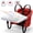 Red, variant on WonderStone Hook On Chair, Portable High Chair with Tray, Storage Bag & Free Accessories, Clip-On Table Chair for Baby and Toddler, Ideal for Home and Travel, Black