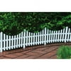 ***Discontinued*** Emsco Group 2140HD Interlocking 36' Flexible Picket Fence, 24" X 13" SECTIONS, 18 PCS