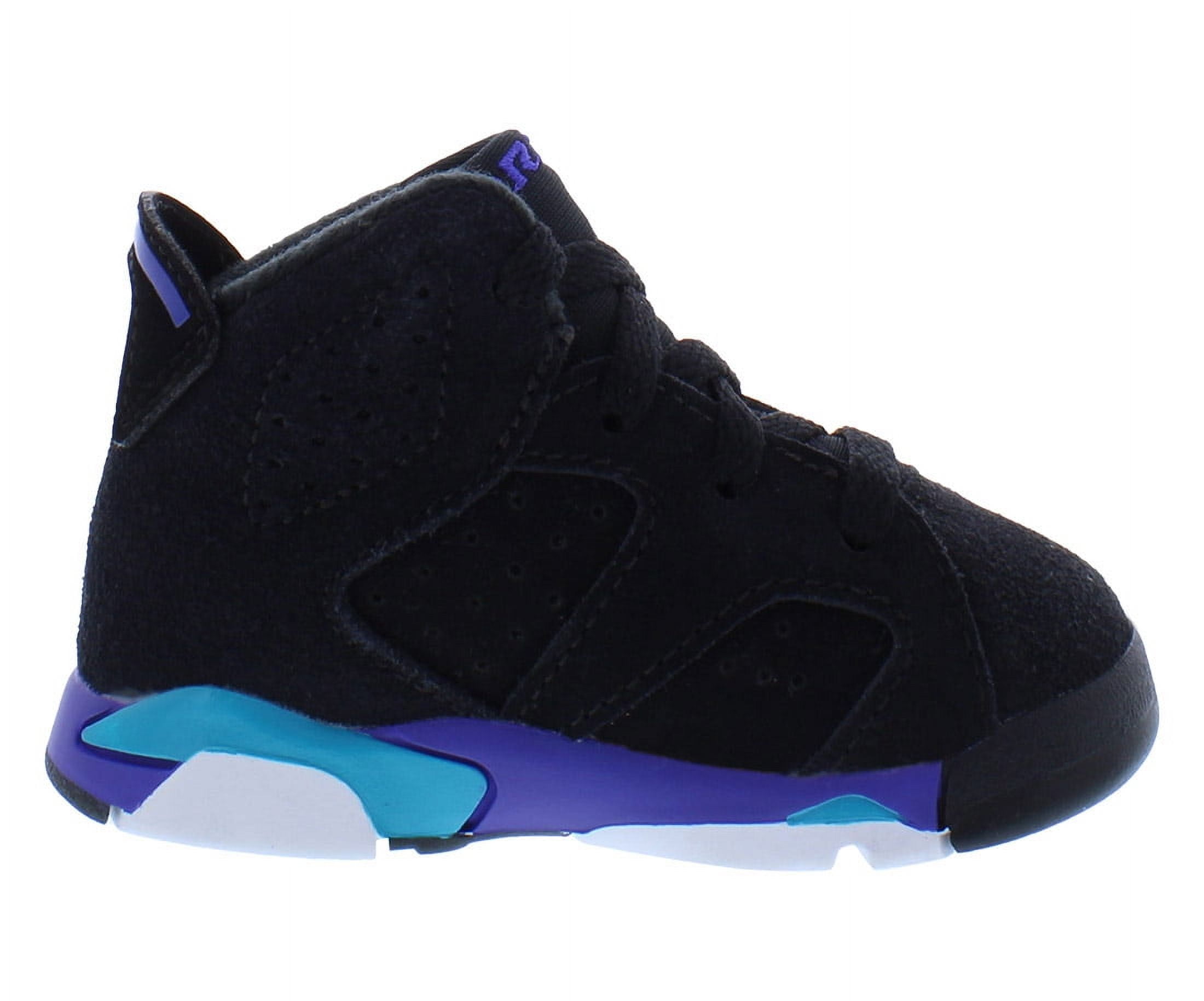 retro 6 black purple