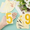 thumbnail image 3 of 1bag 4 colors 40pcs Number Reflective Stickers Waterproof Mailboxes Decals Modern Number Self Adhesive Mixed color Vinyl Stickers for Outside Signs House Window Address Indoor Outdoor 2 x 4 Inch, 3 of 7