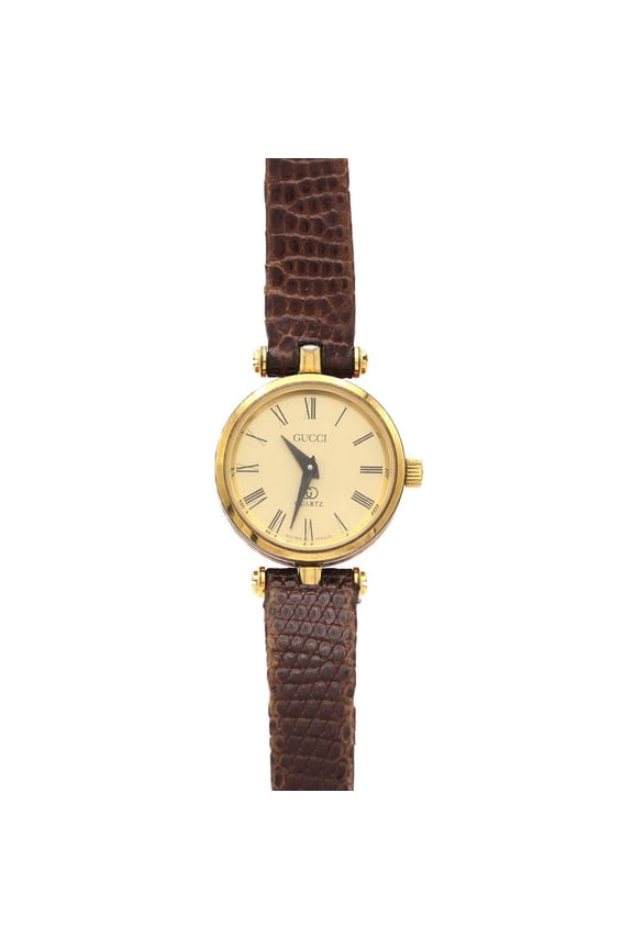 Pre-Owned Gucci Sherry Line GP Quartz Watch