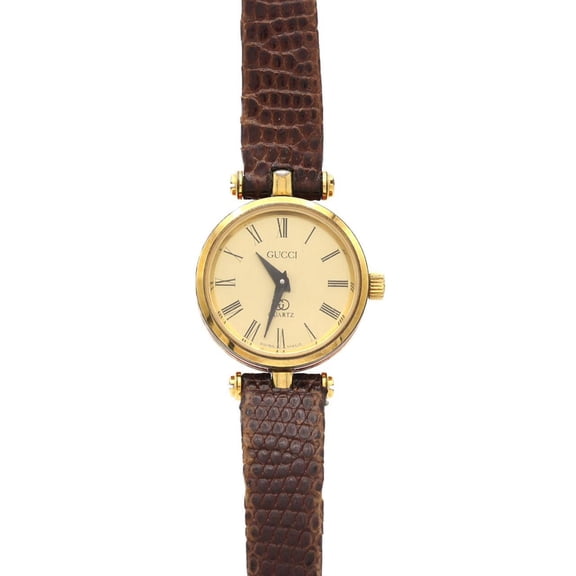 Pre-Owned Gucci Sherry Line GP Quartz Watch