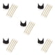 thumbnail image 2 of Minnieouse 4Pcs Bags Chains Replacement Gold Metal Accessories Adjustable Straps Clothing Messenger DIY Handbags Purse Shoulder Belt Type2, 2 of 5
