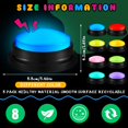 thumbnail image 2 of Glowing Buzzers Honoson para juegos de preguntas, 8 piezas, multicolor, 2 of 6
