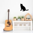 thumbnail image 2 of Russian Blue Cat Breed Silhouette - Beautiful Solid Steel Home Decor Decorative Accent Metal Art Wall Sign, 2 of 3