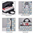 thumbnail image 3 of Honeii Funny Cute Healthy Teeth Print Lightweight Backpacks,Carry on Backpack,Durable Backpack for School, Work & Travel, 3 of 7