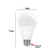 thumbnail image 2 of Bombillas LED moradas de 395 nm de longitud de onda, luz ambiental, efecto decorativo, 9 W blanco 1, 2 of 9
