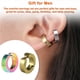 thumbnail image 4 of Pendientes sin perforación Jumpingount con Clip para Hombre Acero Inoxidable, 4 of 6